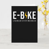 Carte EBike dire (Fleur jaune)
