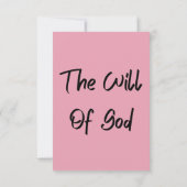 Carte Ecclésiaste 12:13-14 KJV Bible Verse Pic Greeting (Dos)