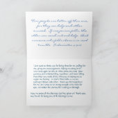 Carte Ecclésiaste Merci 4:9-10 (Intérieur)