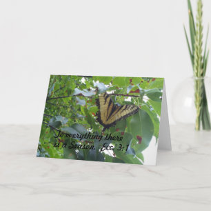 Carte Ecclesiastes 3:1 À tout ce qu'il ya une saison