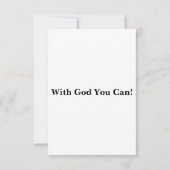 Carte Ecclesiastes 7:8 KJV Bible Verse Flat Salutation (Dos)