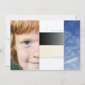 Carte Échantillon de couleur Champagne Métallisé (Dos)