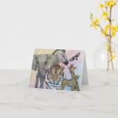 Carte Échantillonneur de safari (Fleur jaune)