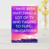 Carte échec (Fleur jaune)