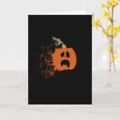 Carte échec du citrouille (Fleur jaune)