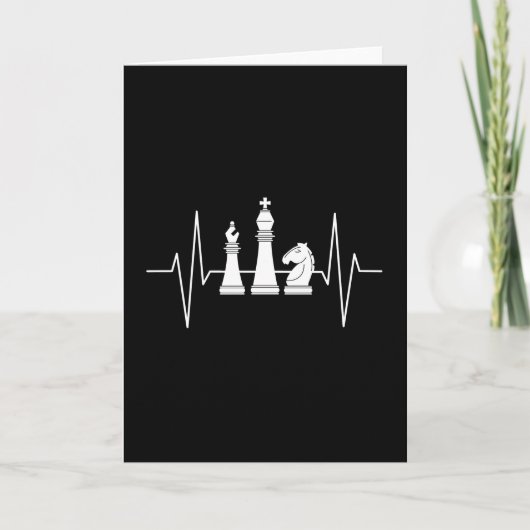 Carte Échecs - Chess Heartbeat (Devant)