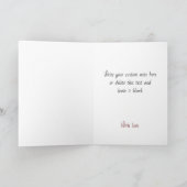 Carte Échecs romantiques Ma reine copine Saint-Valentin (Intérieur)