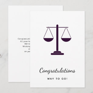Carte Échelles de justice Symbole juridique de la loi Di