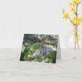 Carte Éclaboussure de couleur (Fleur jaune)