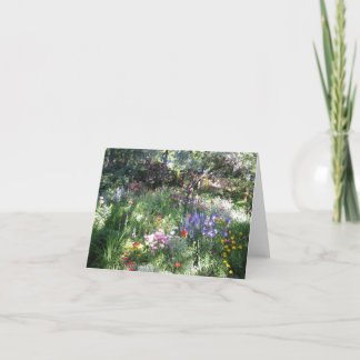 Carte Éclaboussure de couleur