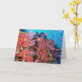 Carte Éclaboussure de couleur des Fidji (Fleur jaune)