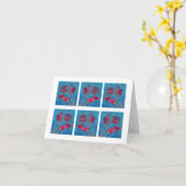 Carte Éclaboussure d'été (Fleur jaune)