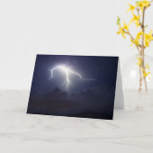 Carte - Éclair (Fleur jaune)