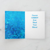 Carte Éclairage du soutien au cancer (Intérieur)