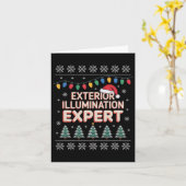 Carte Éclairage Extérieur Expert Éclairage de Noël Disqu (Fleur jaune)