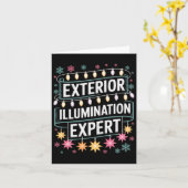 Carte Éclairage Extérieur Expert Éclairage de Noël Disqu (Fleur jaune)