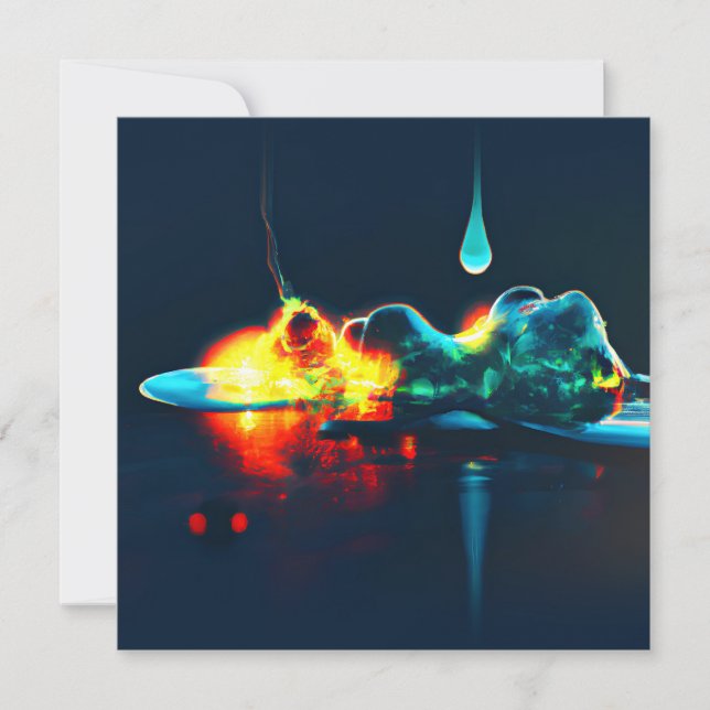 Carte Éclairage Liquide (Devant)