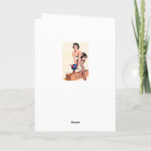 Carte Éclairage lourd vers le haut (Dos)