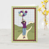 Carte Éclairer_A_Greeting (Fleur jaune)
