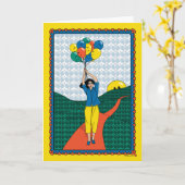 Carte Éclairer_B_Greeting (Fleur jaune)