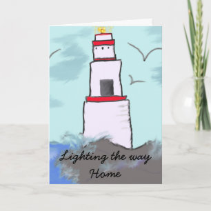 Carte Éclairer le chemin de la maison