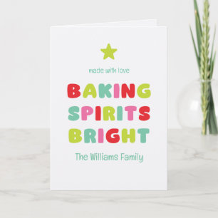 Carte Éclairer les esprits de la pâtisserie