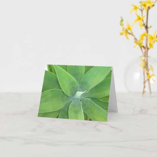 Carte Éclat de vert (Fleur jaune)