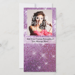 Carte Éclat rose
