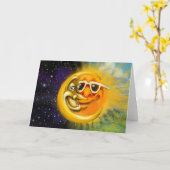 Carte Éclipse (Fleur jaune)