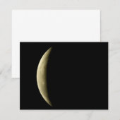 Carte éclipse-de-lune-jaune (Devant / Derrière)
