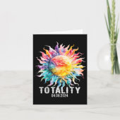 Carte Éclipse solaire (Devant)