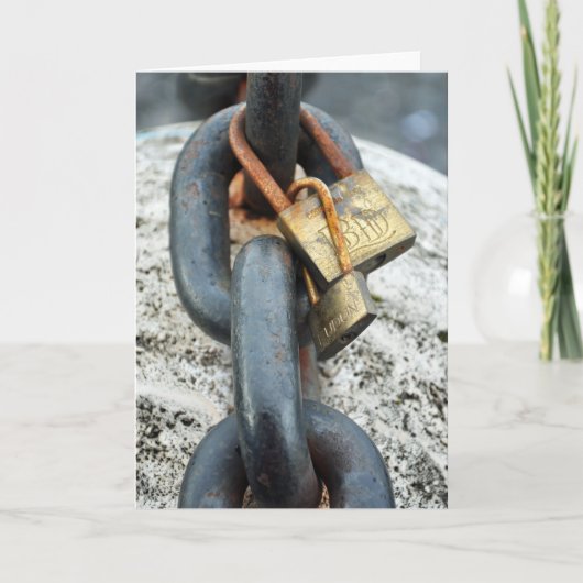 Carte Écluse d'amour (Devant)