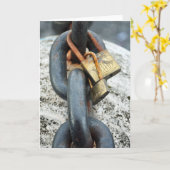 Carte Écluse d'amour (Fleur jaune)