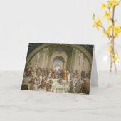 Carte École d'Athènes, du della de strophe (Fleur jaune)