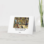 Carte : École de chien par Louis Wain (Dos)