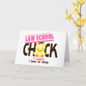 Carte École de droit Chic 1 (Fleur jaune)