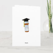 Carte École de pharmacie Pharmacy Pharmist Graduation (Dos)