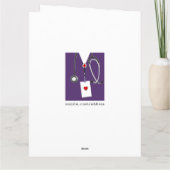 Carte École de soins infirmiers infirmière infirmière in (Dos)