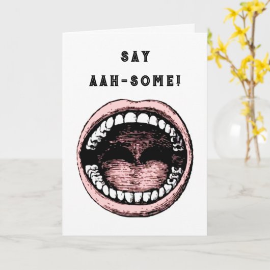 Carte École Médicale (Fleur jaune)