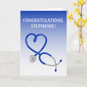 Carte École Médicale de soins infirmiers (Fleur jaune)