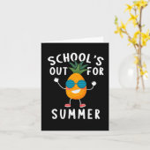 Carte Écoles en été (Fleur jaune)