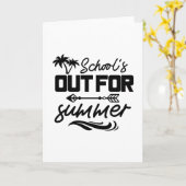 CARTE ÉCOLES POUR L'ÉTÉ (Fleur jaune)