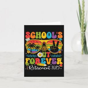 Carte Écoles Sorties Forever Retraite Professeur Retrait