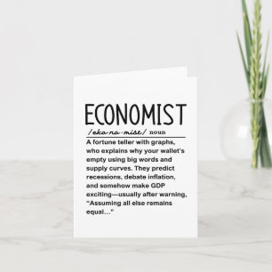 Carte Économiste
