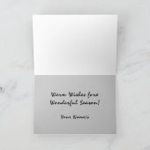 Carte Écorce de bouleau noir et blanc (Intérieur)