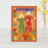 Carte Écorce d'halloween du jardin (Fleur jaune)