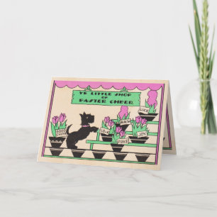 Carte écossaise Pâques Cheer