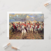 Carte Ecosse Pour Toujours (Officiers De Cavalerie) (Mil (Devant/Arrière en situation)