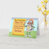 Carte Écoute-Moi ! Joyeux anniversaire (Fleur jaune)