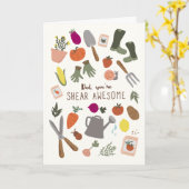 Carte Écouter papa génial (Fleur jaune)